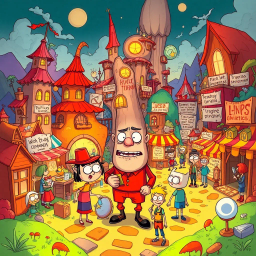 Quest Quagmire: Whose Adventure is it Anyway? - Text-based game