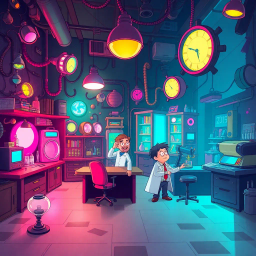 Whose Lab Is It Anyway? - Text-based game