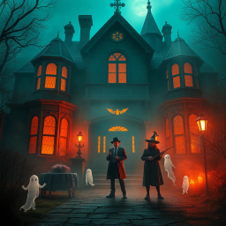Whose Haunt Is This? - Text-based game