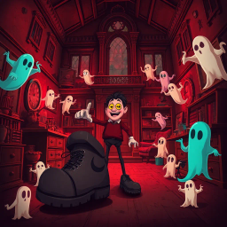 Whose Haunt Is This? - Text-based game