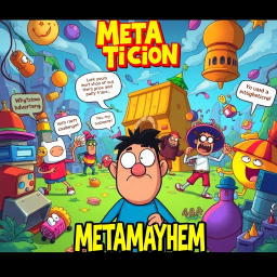 Metamayhem: Whose Adventure is it Anyway? - Text-based game