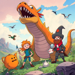 Metamayhem: Whose Adventure Is It Anyway? - Text-based game