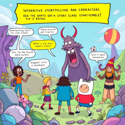 Metamayhem: Whose Adventure Is It Anyway? - Text-based game