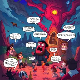 MetaMayhem: Whose Adventure is it Anyway?