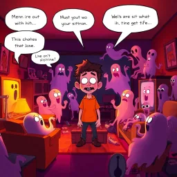 Hello, Whose Ghost is it Anyway? - Text-based game