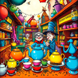 Whose Tea Is It Anyway? - Text-based game