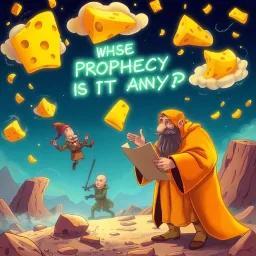Whose Prophecy Is It Anyway? - Text-based game