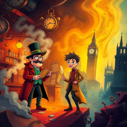 Chronoscribe: Whose Story is it Anyway? - Text-based game