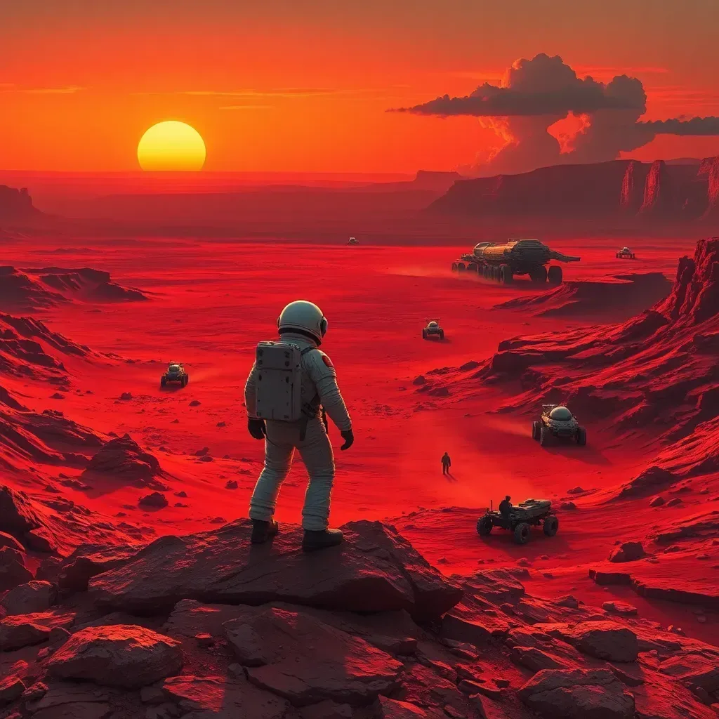 Mars Colony Saga
