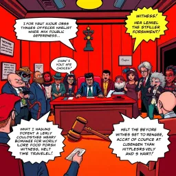 Whose Gavel Is It Anyway? - Text-based game
