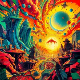 Spectrum Wars: Whose Dimension is it Anyway? - Text-based game