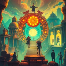 ChronoClash: Who's Time Is It Anyway? - Text-based game