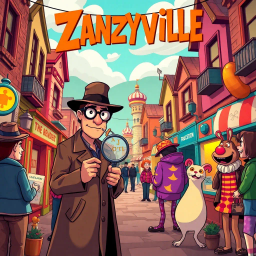 Whose Thief Is It Anyway? - Text-based game