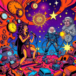 ChronoChaos: Whose Time is It Anyway? - Text-based game