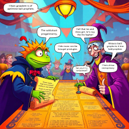 Whose Prophecy is it Anyway? - Text-based game