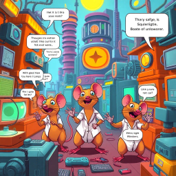 Lab Rats: Who's the Boss? - Text-based game