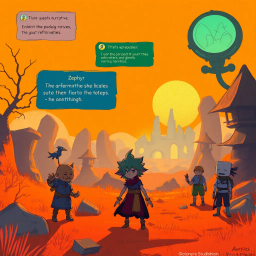 Questception: Who's Journey Is It Anyway? - Text-based game