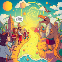 ChronoChaos: Who's Time Is It Anyway? - Text-based game