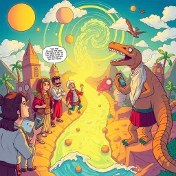 ChronoChaos: Who's Time Is It Anyway? - Text-based game