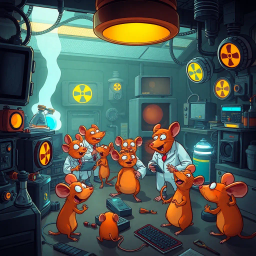 Lab Rat Rumble: Who's in Charge? - Text-based game
