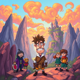 Questception: Who's the Hero, Anyway? - Text-based game