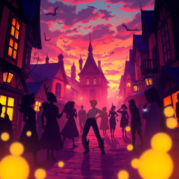 Whose Shadow is it Anyway? - Text-based game
