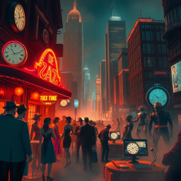 ChronoCaper: Whose Time Is It Anyway? - Text-based game