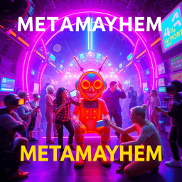 Metamayhem: Whose Adventure is it Anyway? - Text-based game
