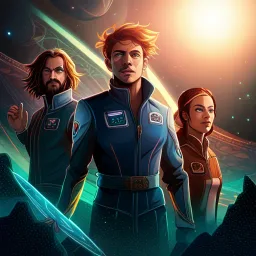 Quantum Corsairs: Chronicles of the Cosmic Weed - Text-based game