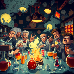 Whose Lab Is It Anyway? - Text-based game