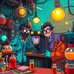 Whose Lab Is It Anyway? - Text-based game