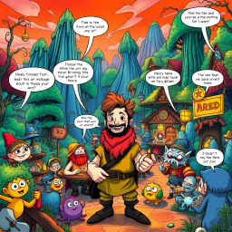Questquake: Whose Adventure Is It Anyway? - Text-based game