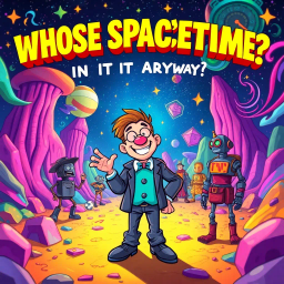 Whose Spacetime Is It Anyway? - Text-based game
