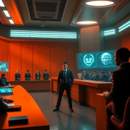 Cortex Courtroom - Text-based game