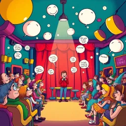 Whose Giggle Is It Anyway? - Text-based game