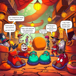 Relic Rumble: Whose Is It Anyway? - Text-based game