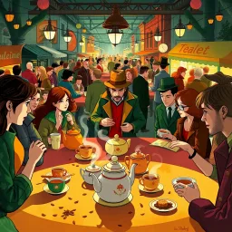 Whose Tea Is It Anyway? - Text-based game