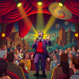 Chronochaos: Whose Hilarity Is It Anyway? - Text-based game