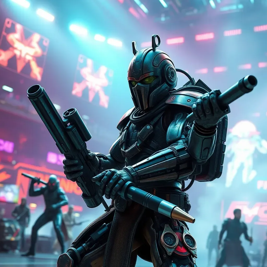 Byte Brawler: Cybernetic Showdown