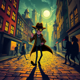 Whose Shadow Is It Anyway? - Text-based game