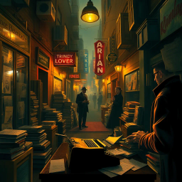 Literary Whodunit text games