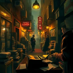 Whose Pseudonym Is It Anyway? - Text-based game