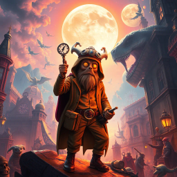 Chronochaos: Who's Time Is It Anyway? - Text-based game