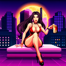 Vixen's Night Out - Text-based game