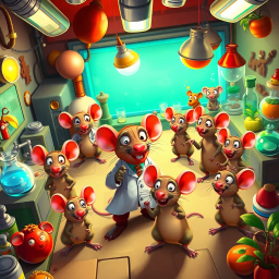 Lab Rats: Whose Lab Is It Anyway? - Text-based game