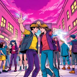 X-Men: XXXtreme Academy - Text-based game