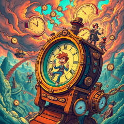 Chronochaos: Whose Time Is It Anyway? - Text-based game