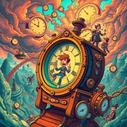 Chronochaos: Whose Time Is It Anyway? - Text-based game