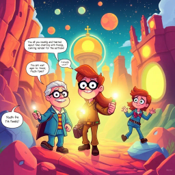Chrono-Capers: Who's Time Is It, Anyway? - Text-based game