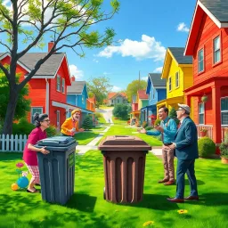Whose Bin Is It Anyway? - Text-based game
